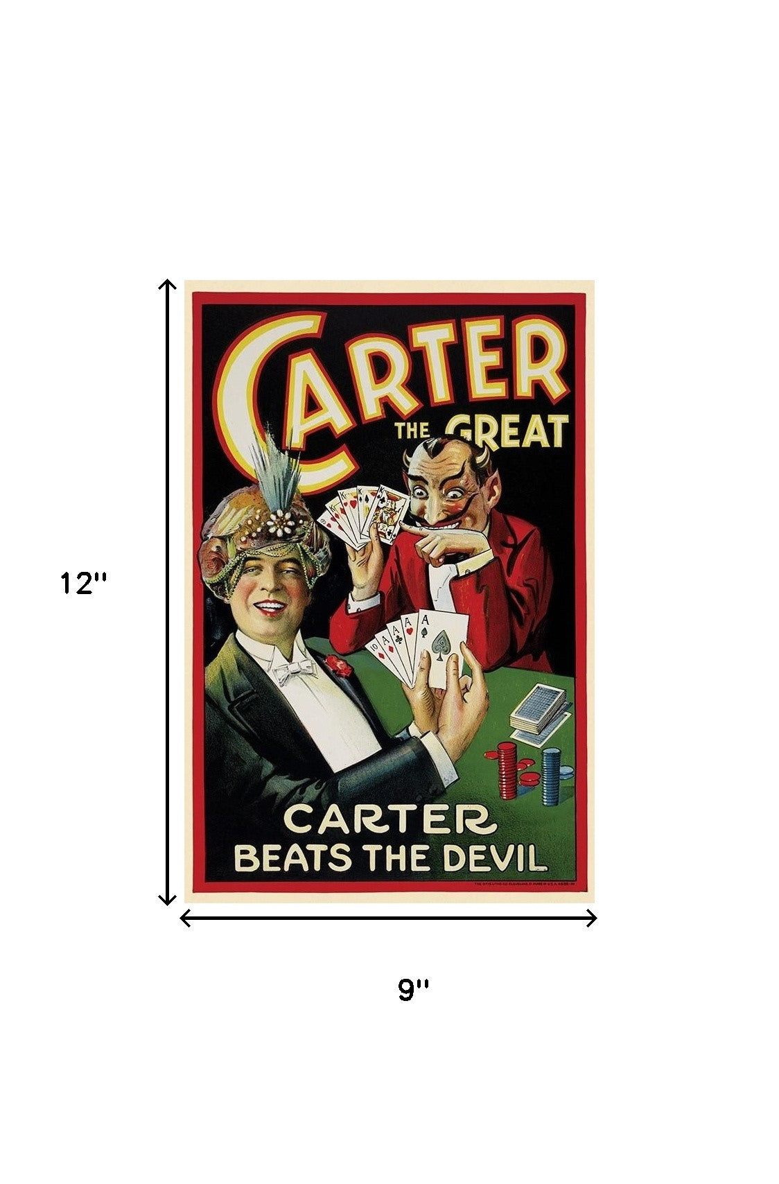 Vintage Carter Vintage Magic Unframed Print Wall Art