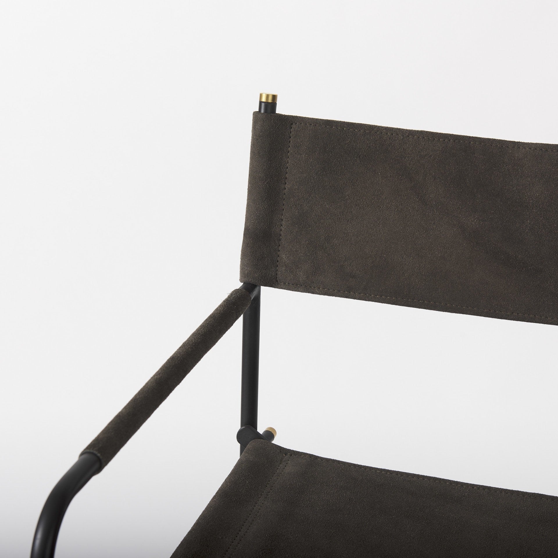 " Brown And Black Bar Chair