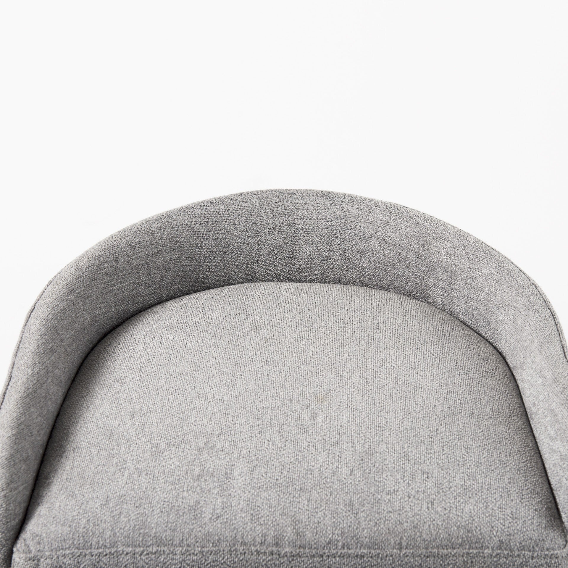 29" Grey Steel Low back Bar Chair
