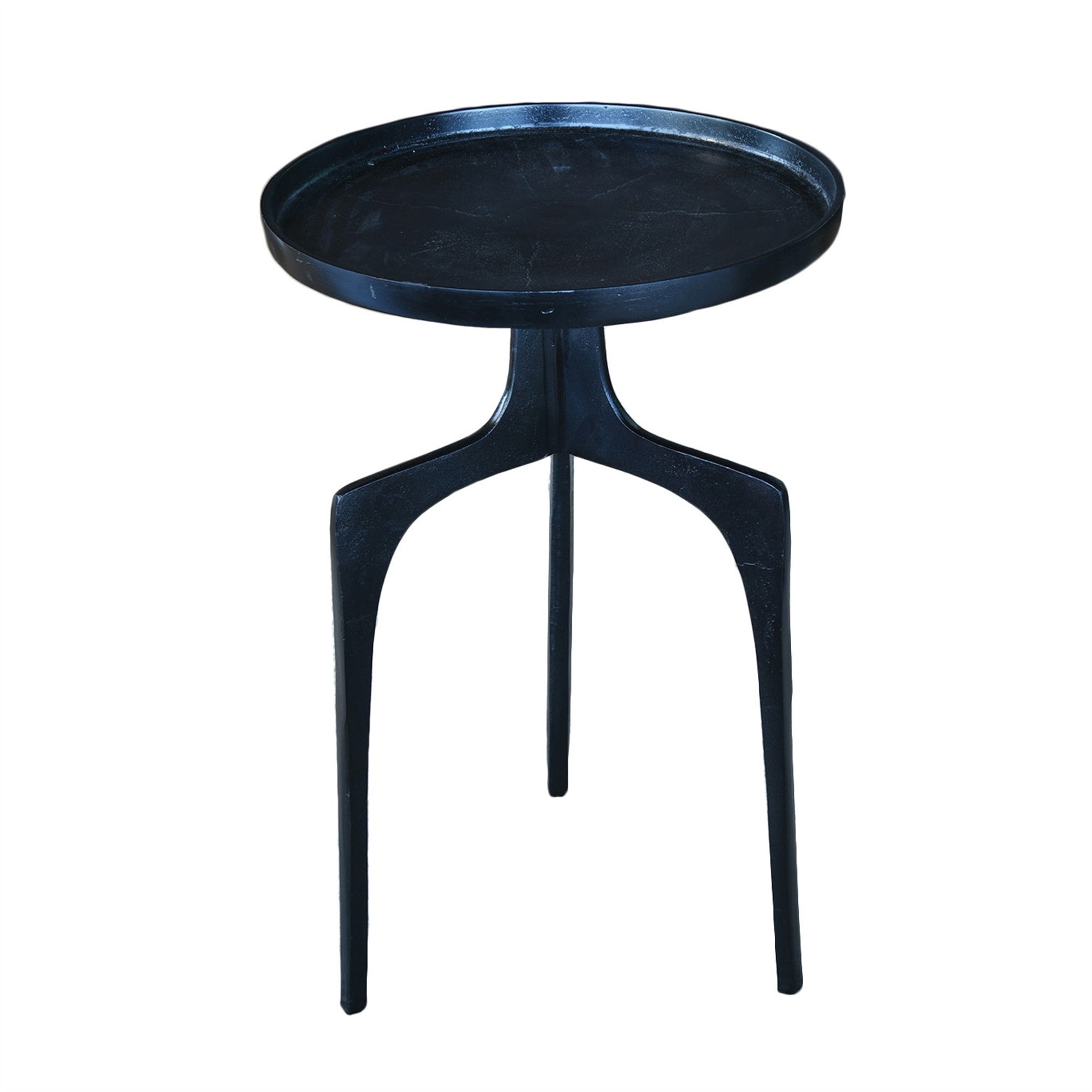 Contemporary Blue Side Table