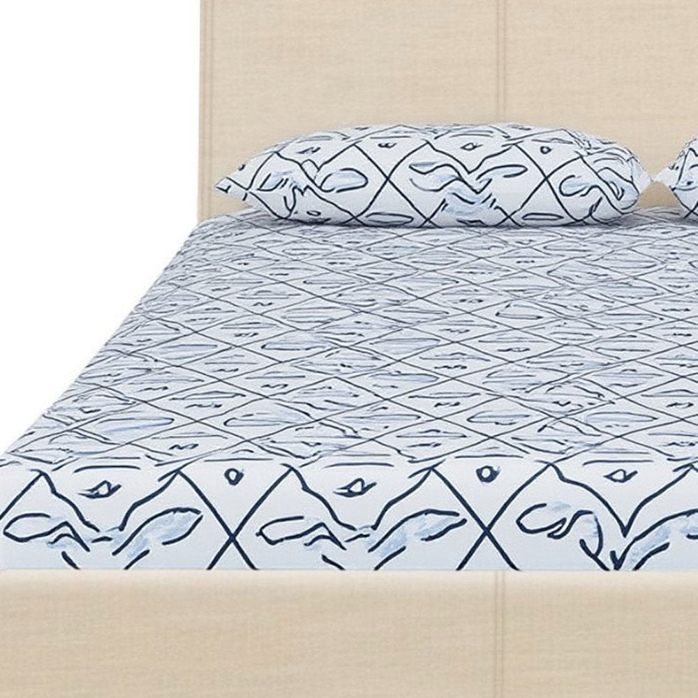 White Faux Leather King Bed Frame