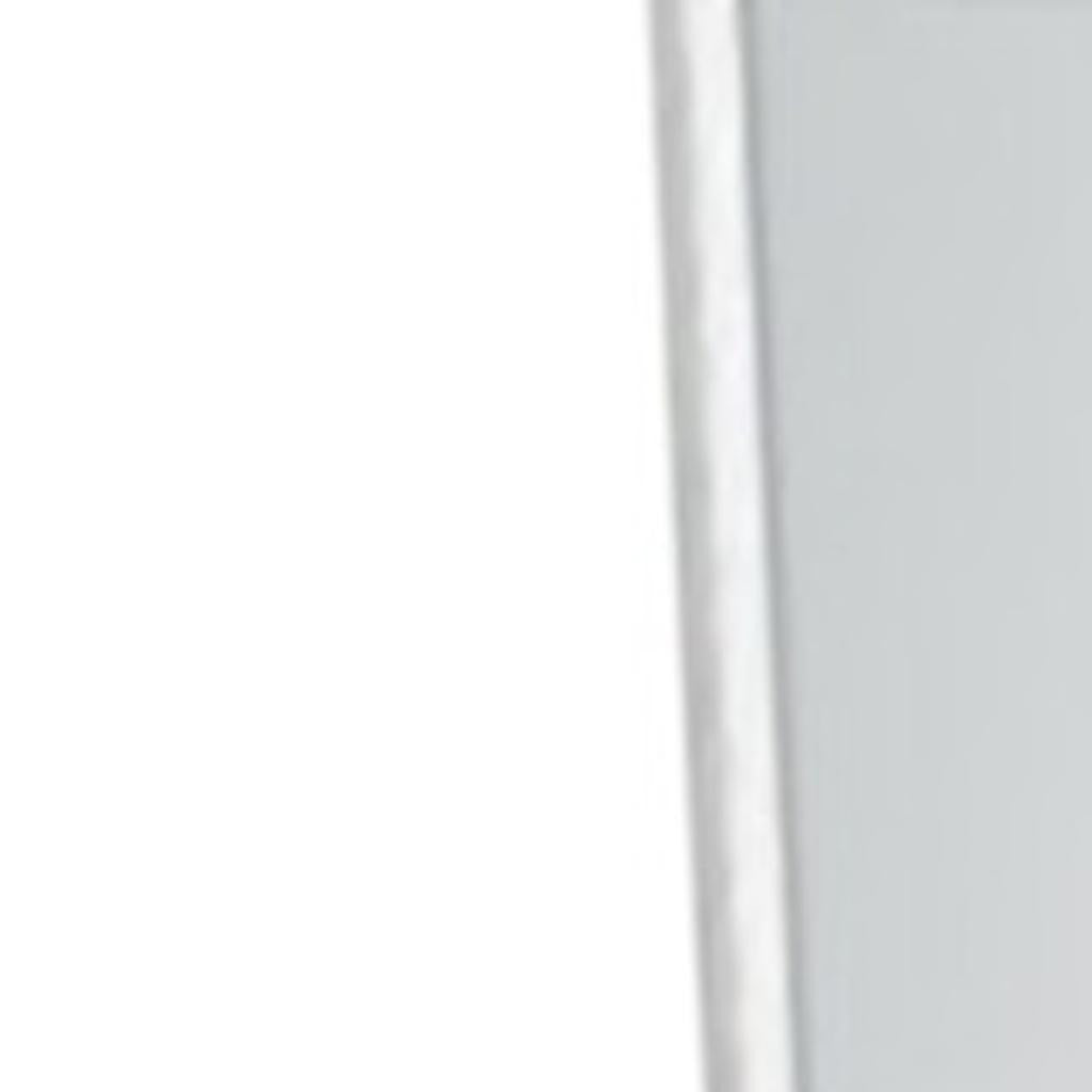 64" Silver Metal Wall Mounted And Freestanding Framed Accent Mirror
