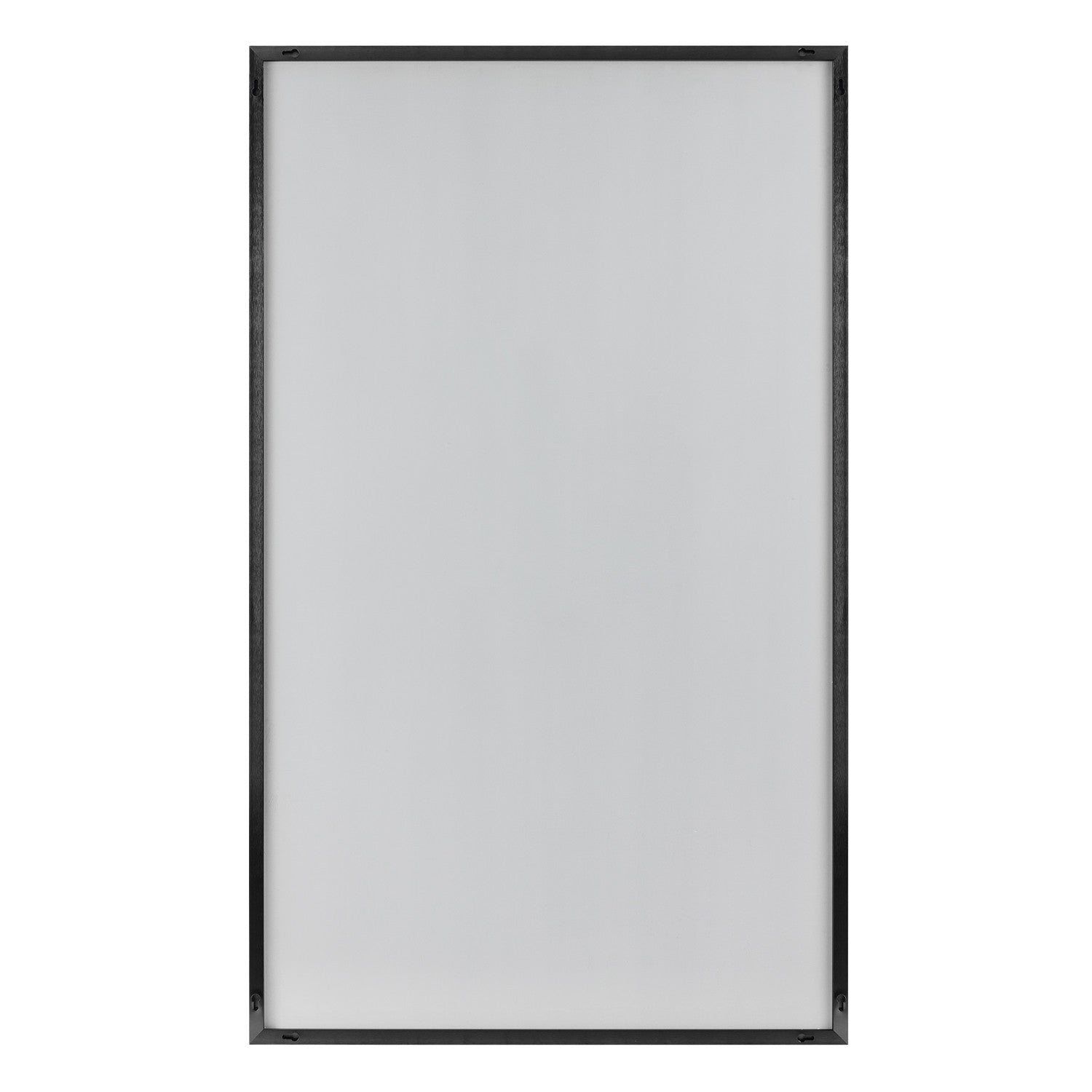 59" Black Metal Framed Full Length Hanging Mirror