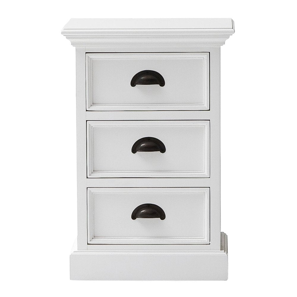 24" Solid Wood and Wood Nightstand