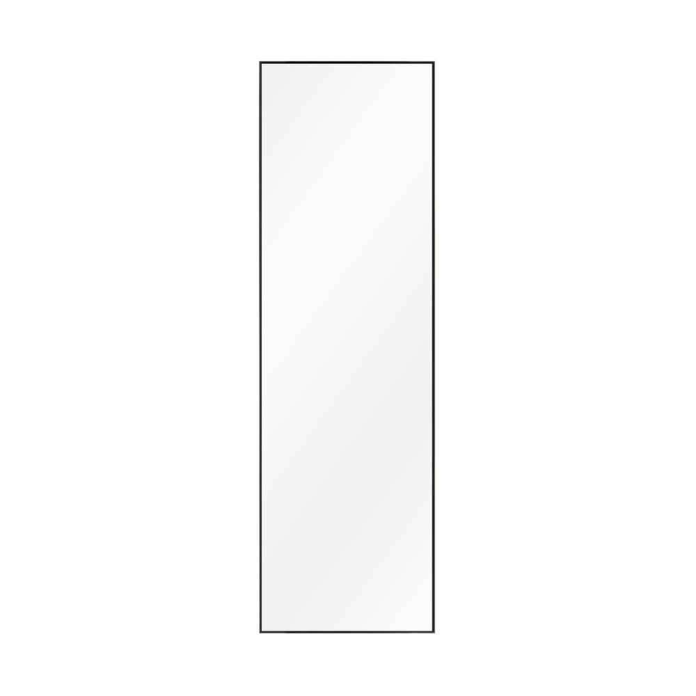 59" Black Metal Framed Freestanding Standing Mirror