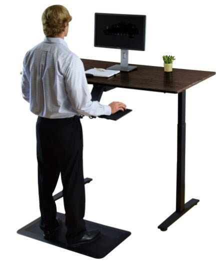 Premier Black Dual Motor Electric Office Adjustable Standing Desk