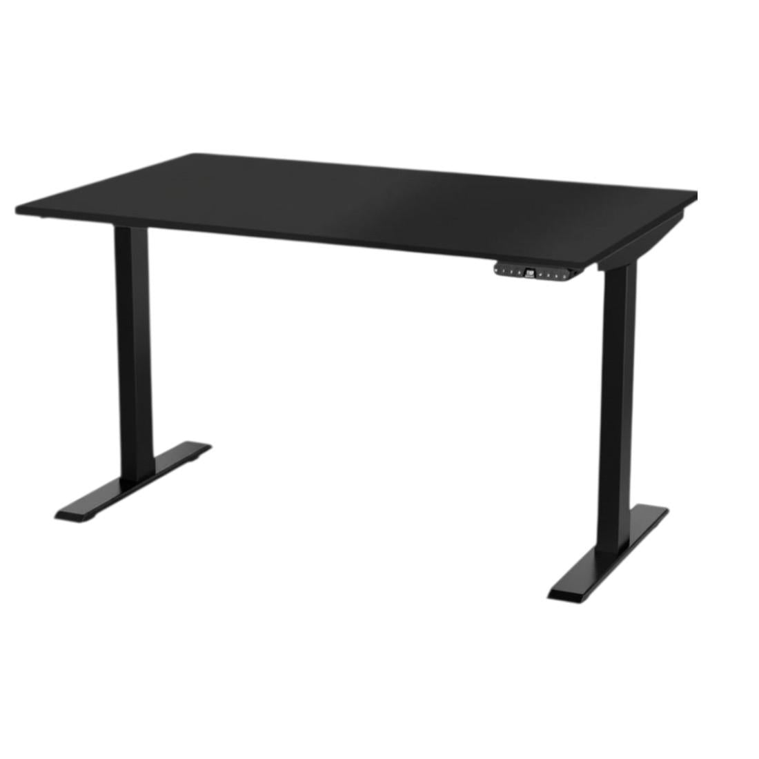 48" Adjustable Black Stainless Steel Standing Desk