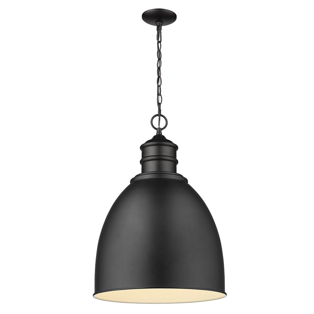 Black Metal Dimmable Ceiling Light With Black Shades