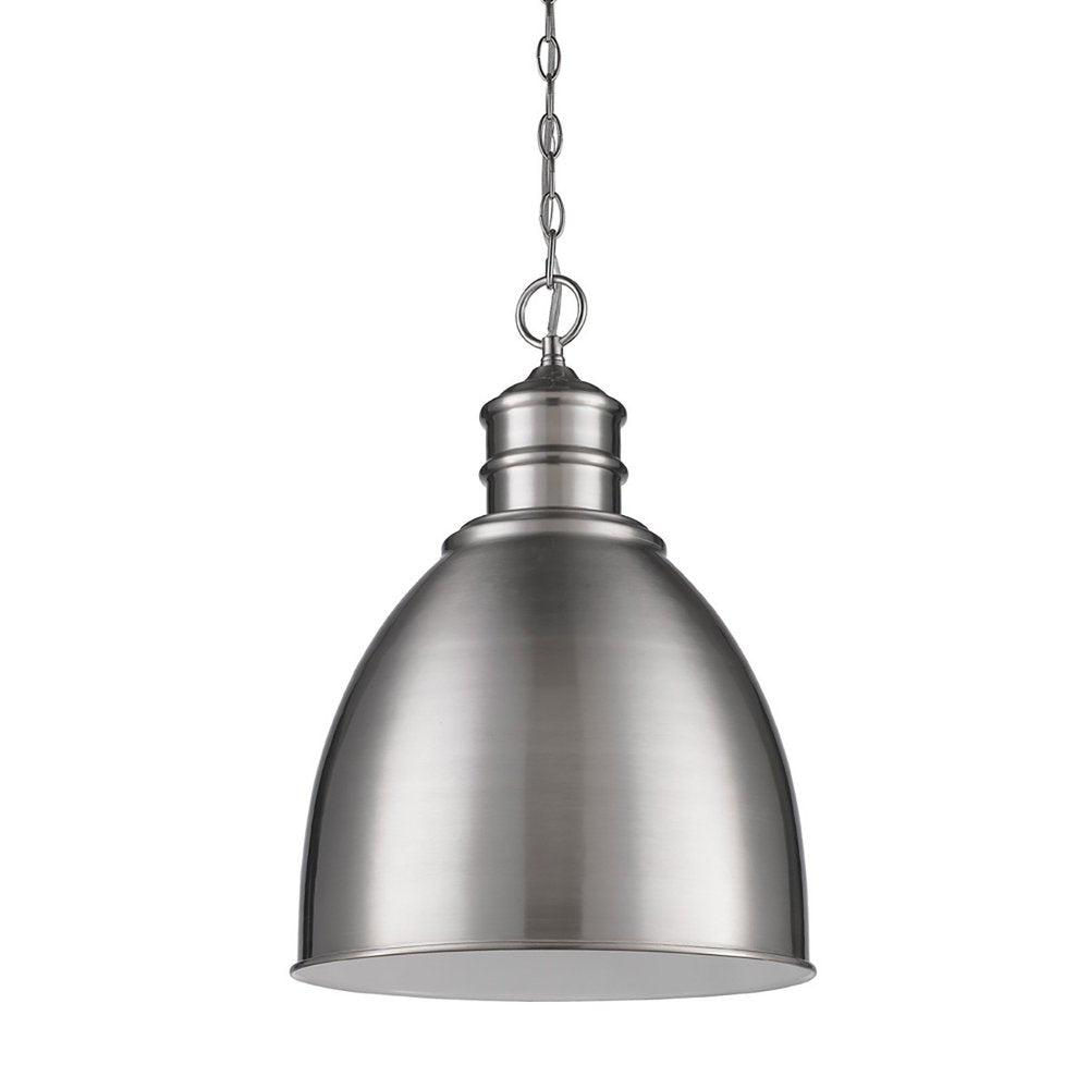 Silver Metal Dimmable Ceiling Light With Gray Shades
