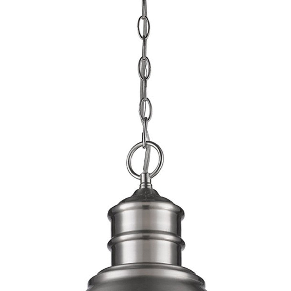 Silver Metal Dimmable Ceiling Light With Gray Shades