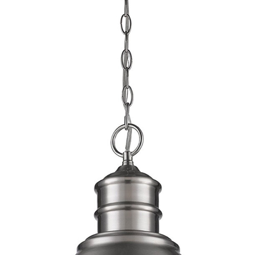 Silver Metal Dimmable Ceiling Light With Gray Shades