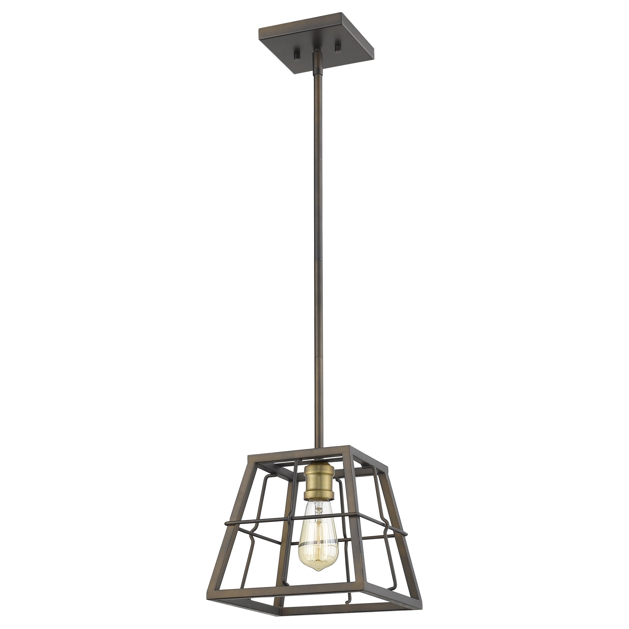 Bronze Metal Dimmable Ceiling Light