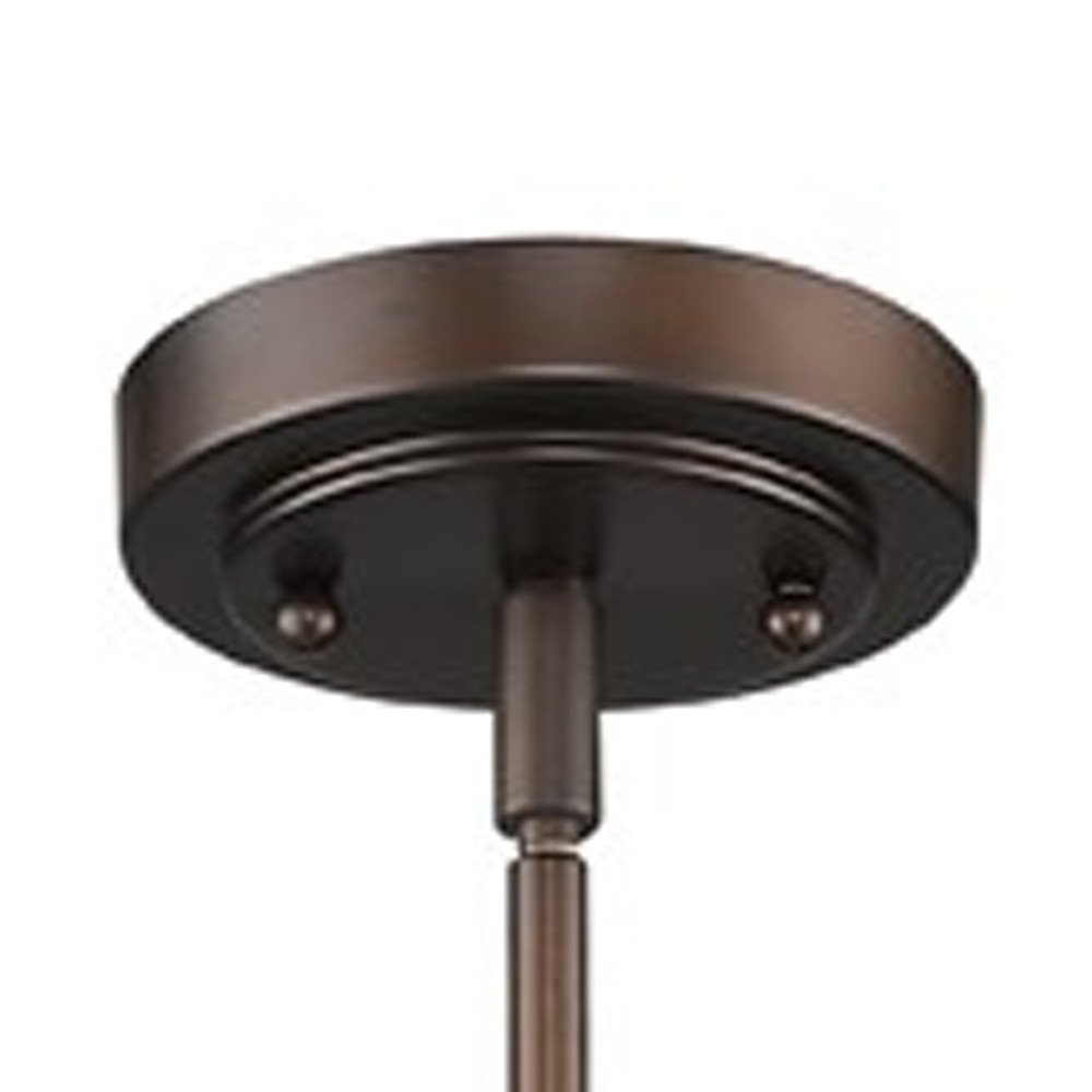 Bronze Lantern Metal Dimmable Ceiling Light With Bronze Shades