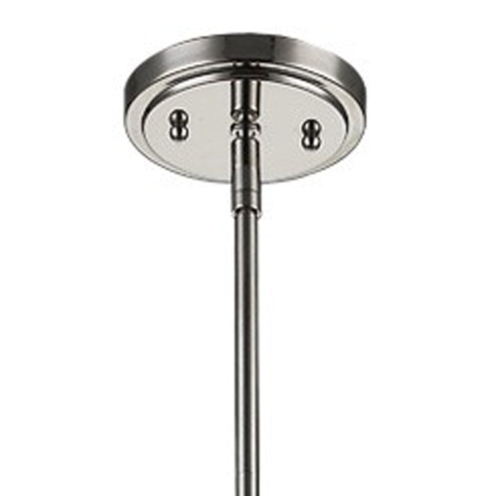 Silver Iron Dimmable Ceiling Light