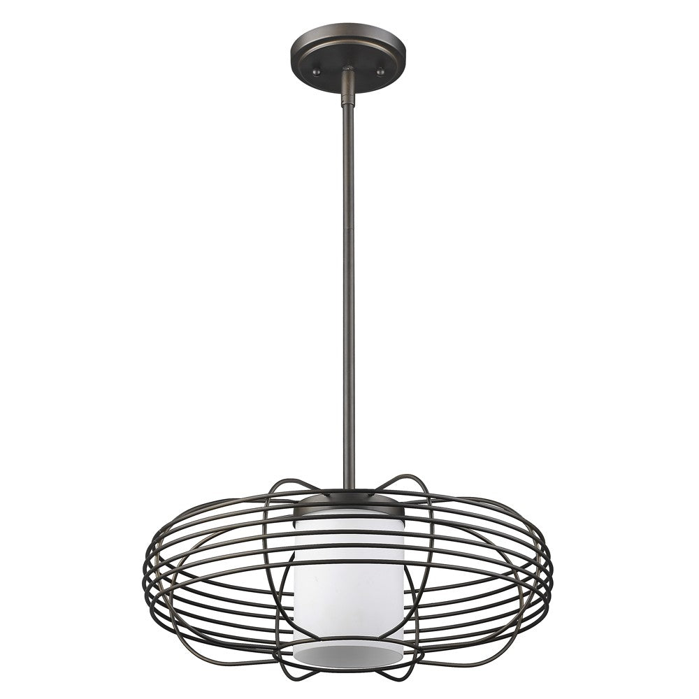 Bronze Crystal Dimmable Ceiling Light With Copper Shades
