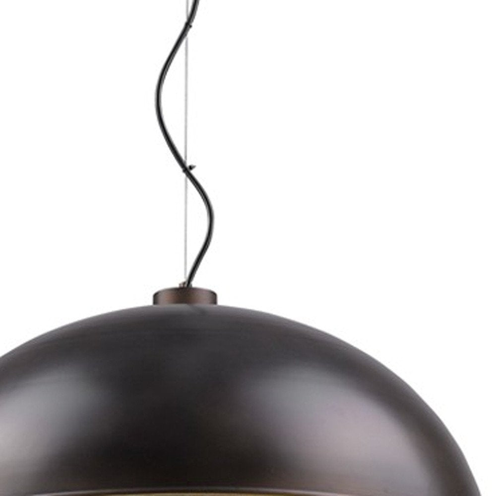 Black Iron Ten Light Dimmable Ceiling Light With Black Shades
