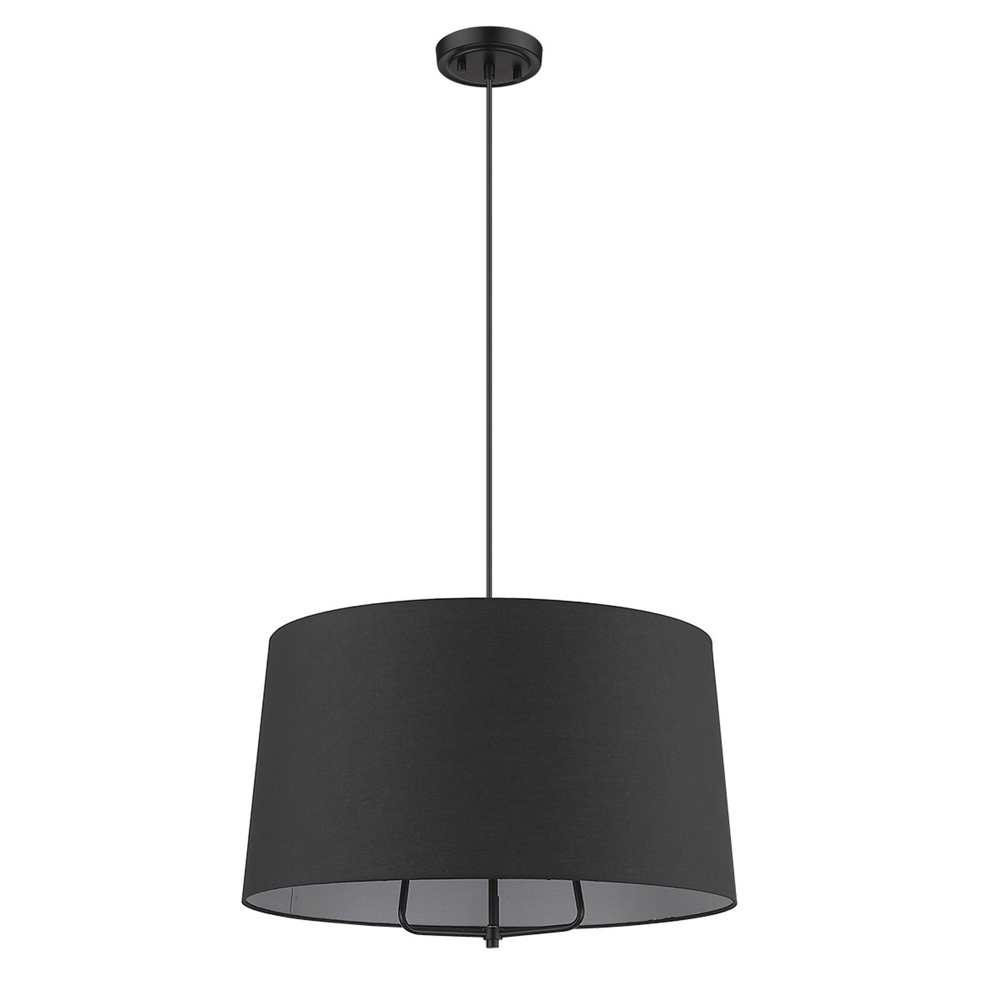 Lamia 3-Light Matte Black Mini Pendant