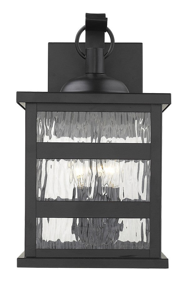 Black And Clear Three Light Transparent Dimmable Outdoor Hanging Lights With Black And Clear Shades