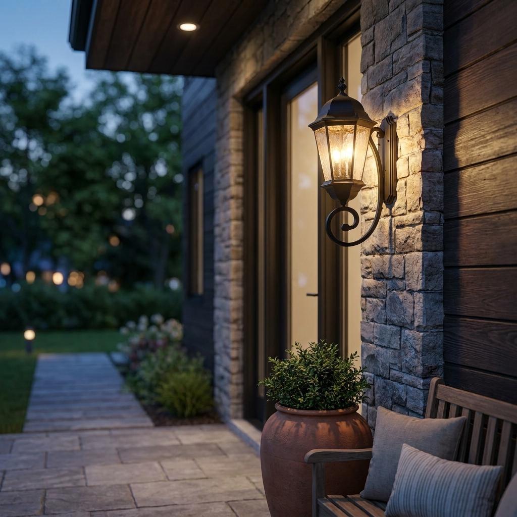 Black And Clear Three Light Hammered Dimmable Outdoor Hanging Lights With Black And Clear Shades