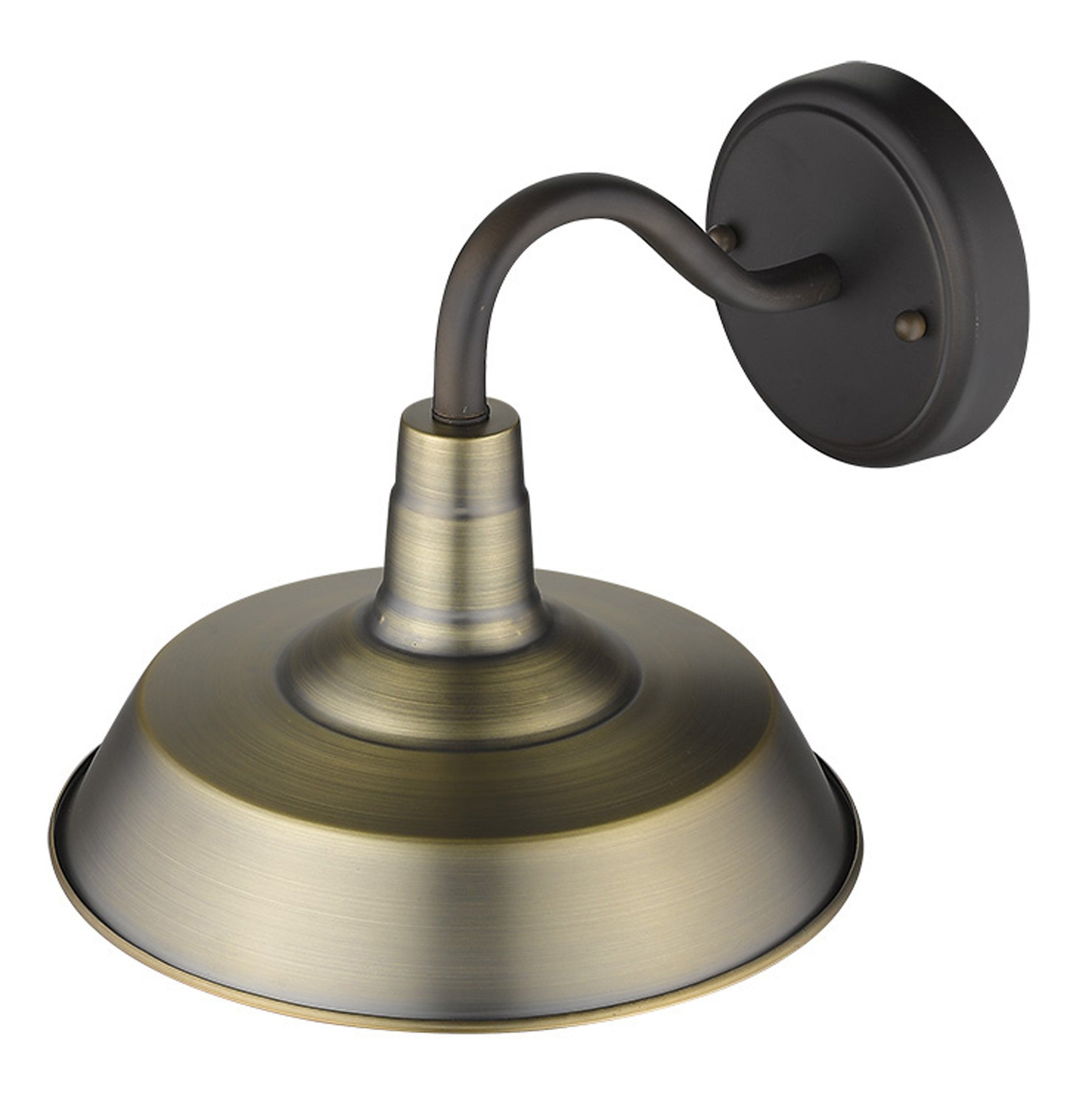 Brass Seeded Dimmable Outdoor Hanging Light With Brass Shades