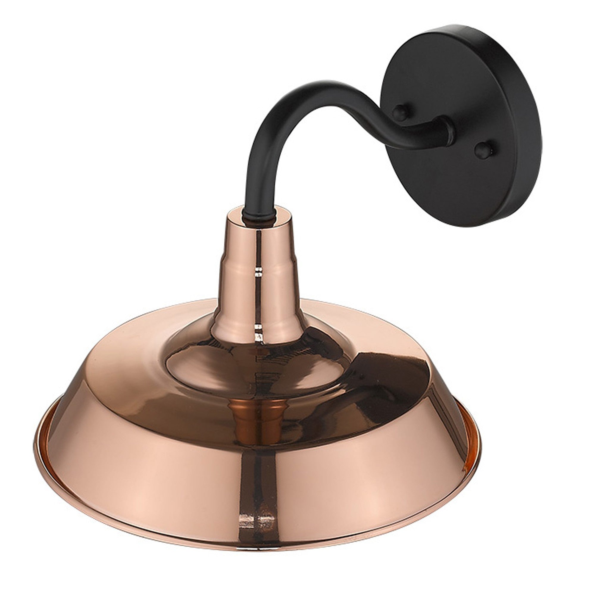 Copper Seeded Dimmable Outdoor Hanging Light With Copper Shades