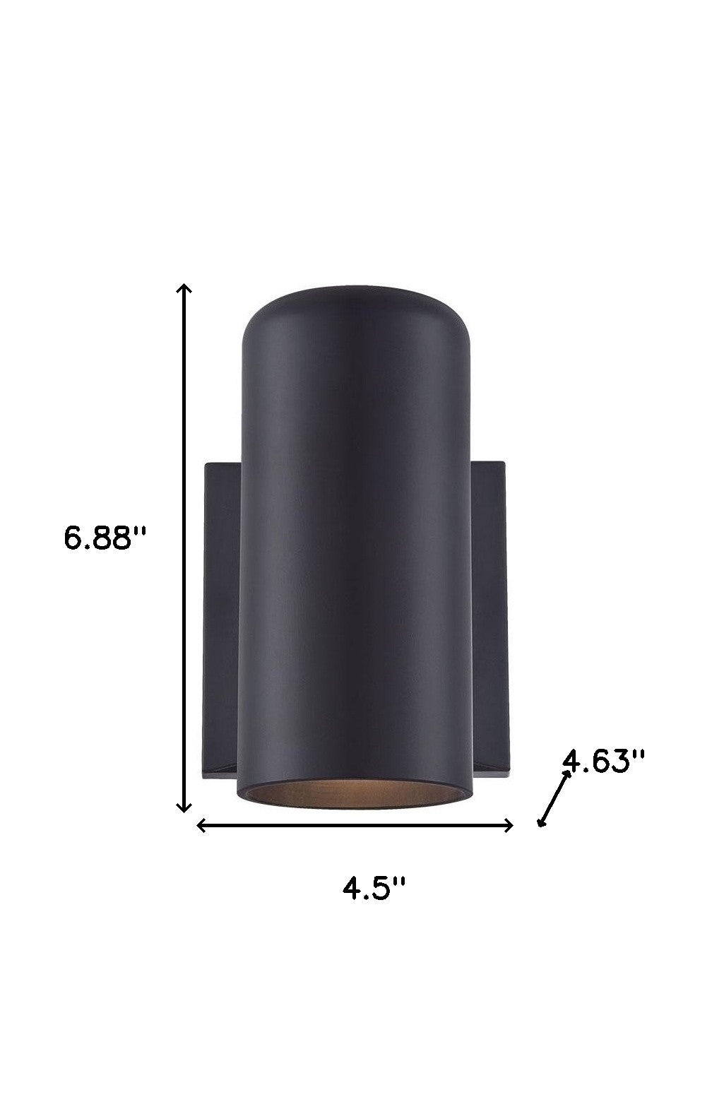Black Dimmable Outdoor Hanging Light With Black Shades