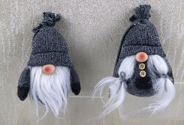 Set of 2 Boy and Girl Hanging Gnomes