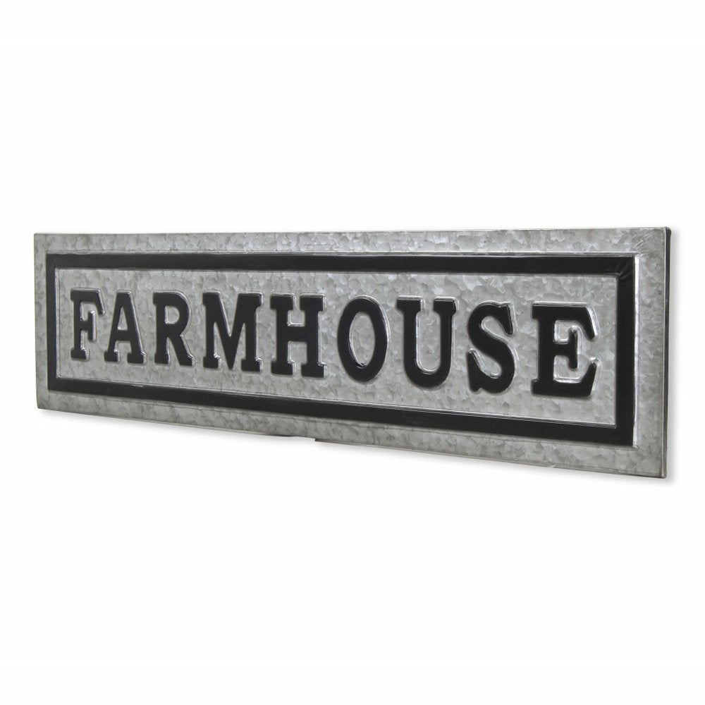 10" X 37" Gray Galvanized Steel