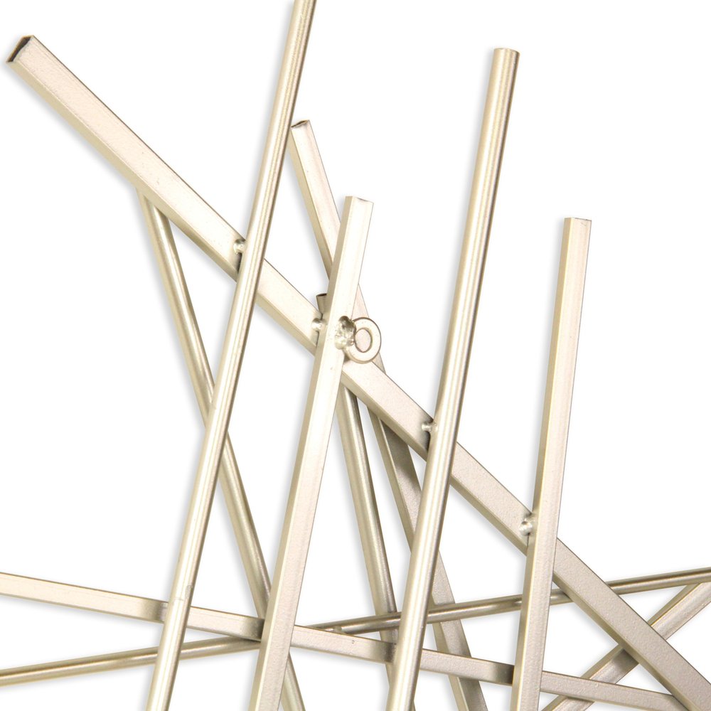 Silver Steel Wall Decor