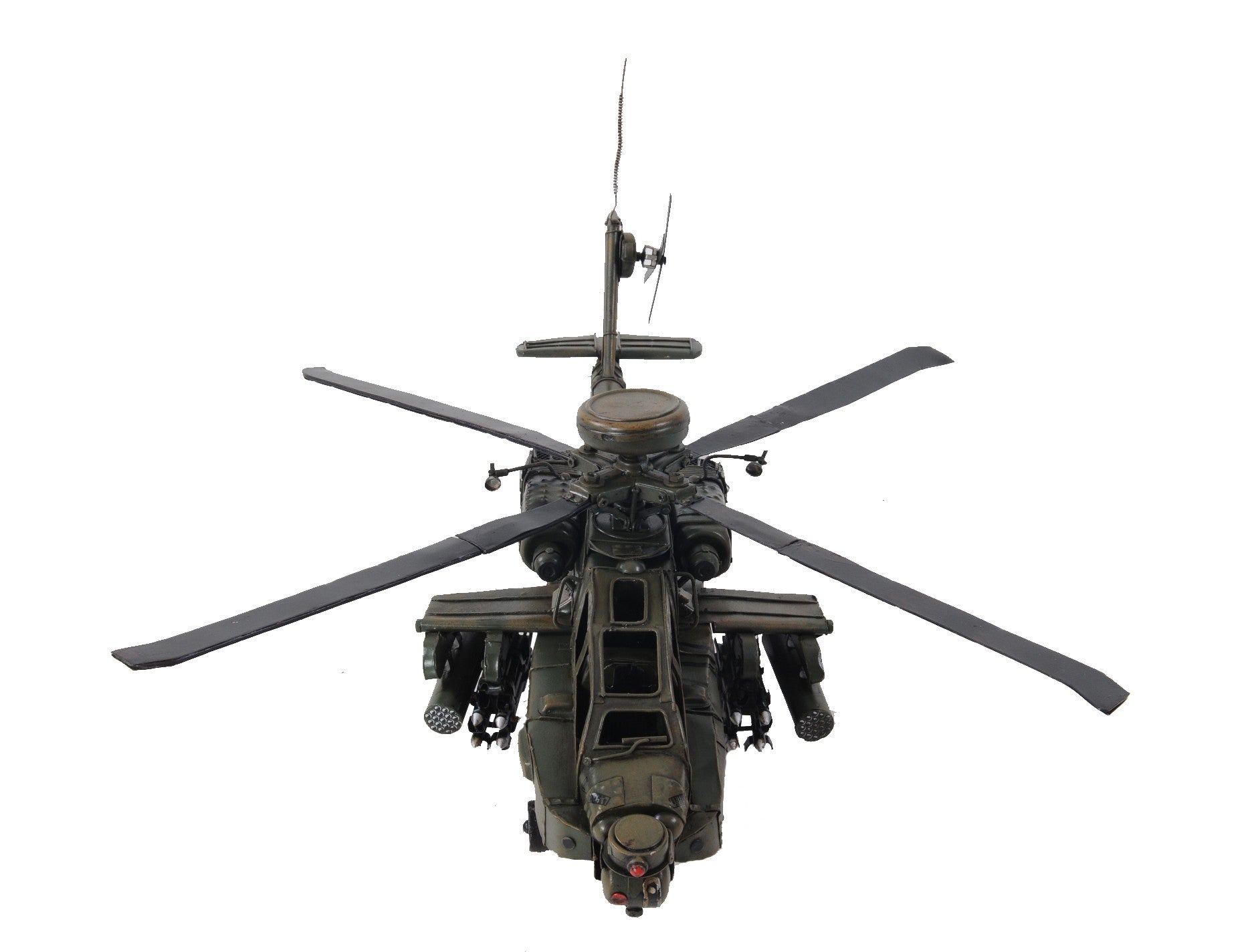 Ah-64 Apache Helicopter Sculpture