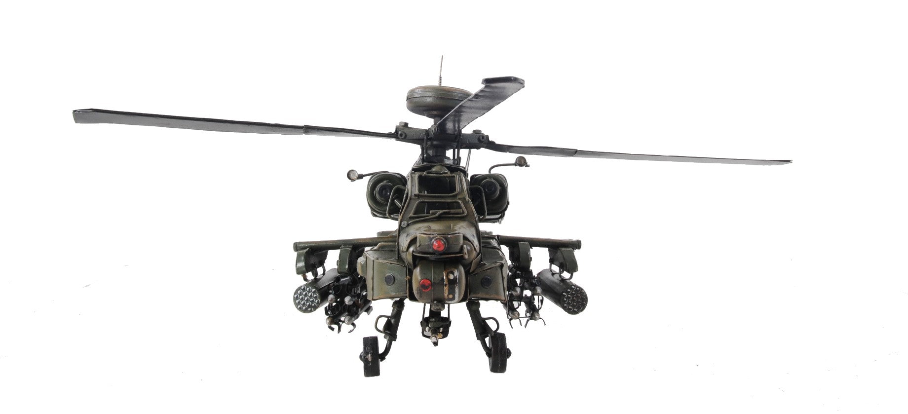 Ah-64 Apache Helicopter Sculpture
