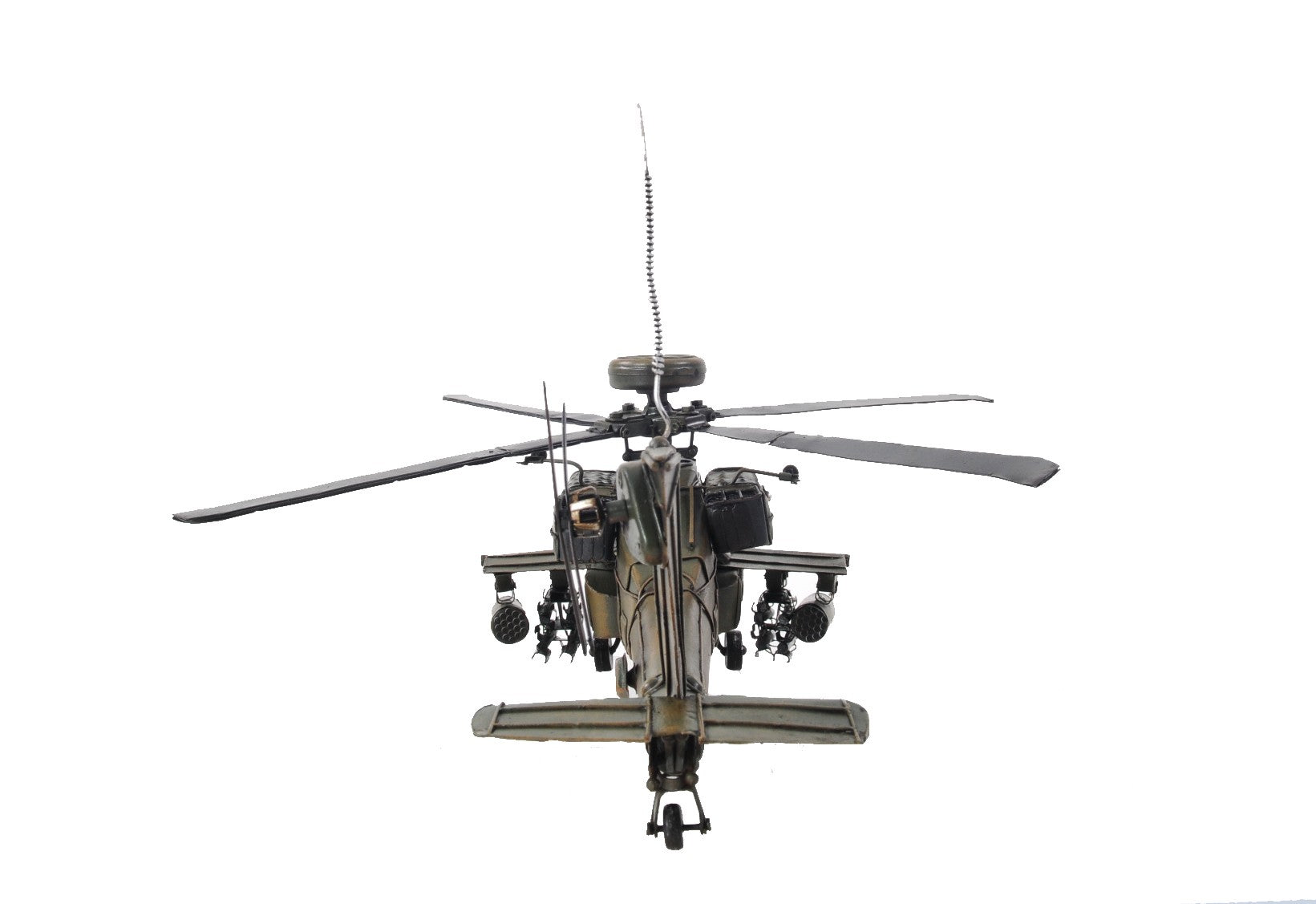 Ah-64 Apache Helicopter Sculpture