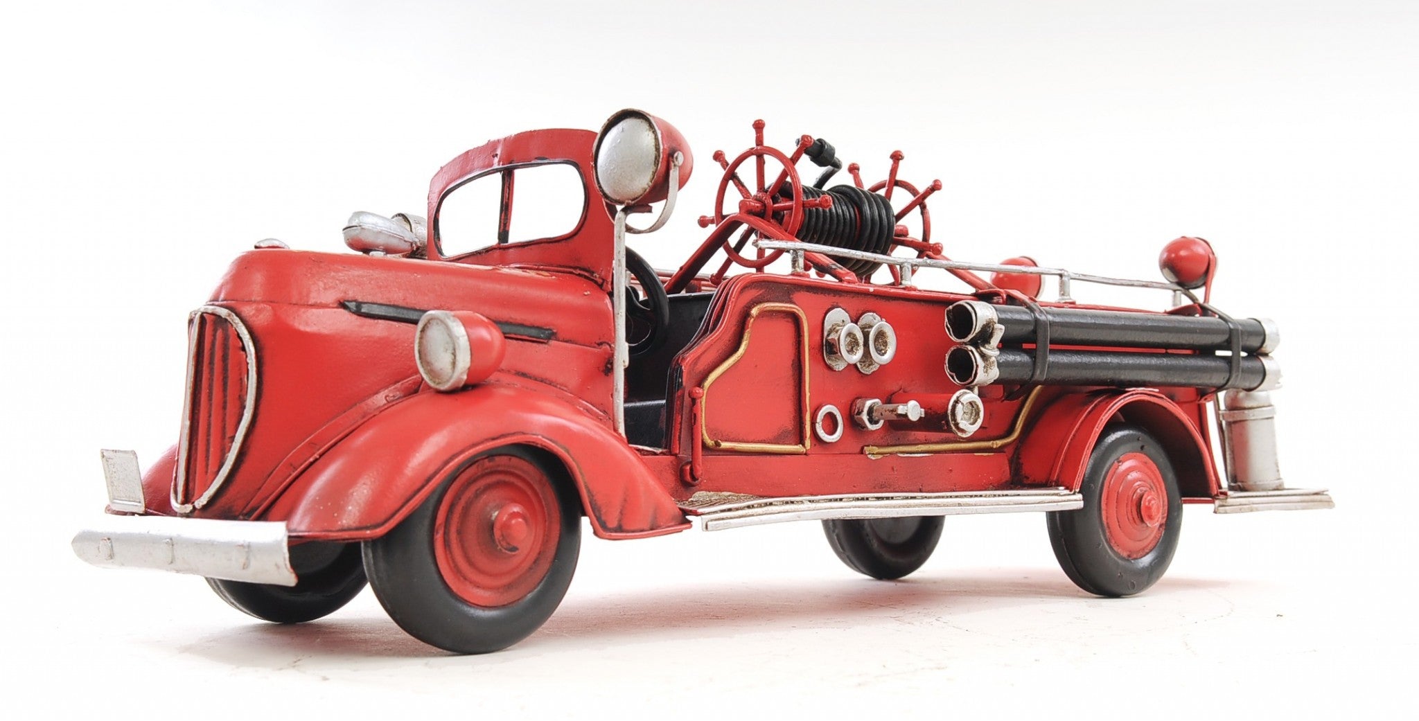 c1938 Ford Red Fire Engine Sculpture