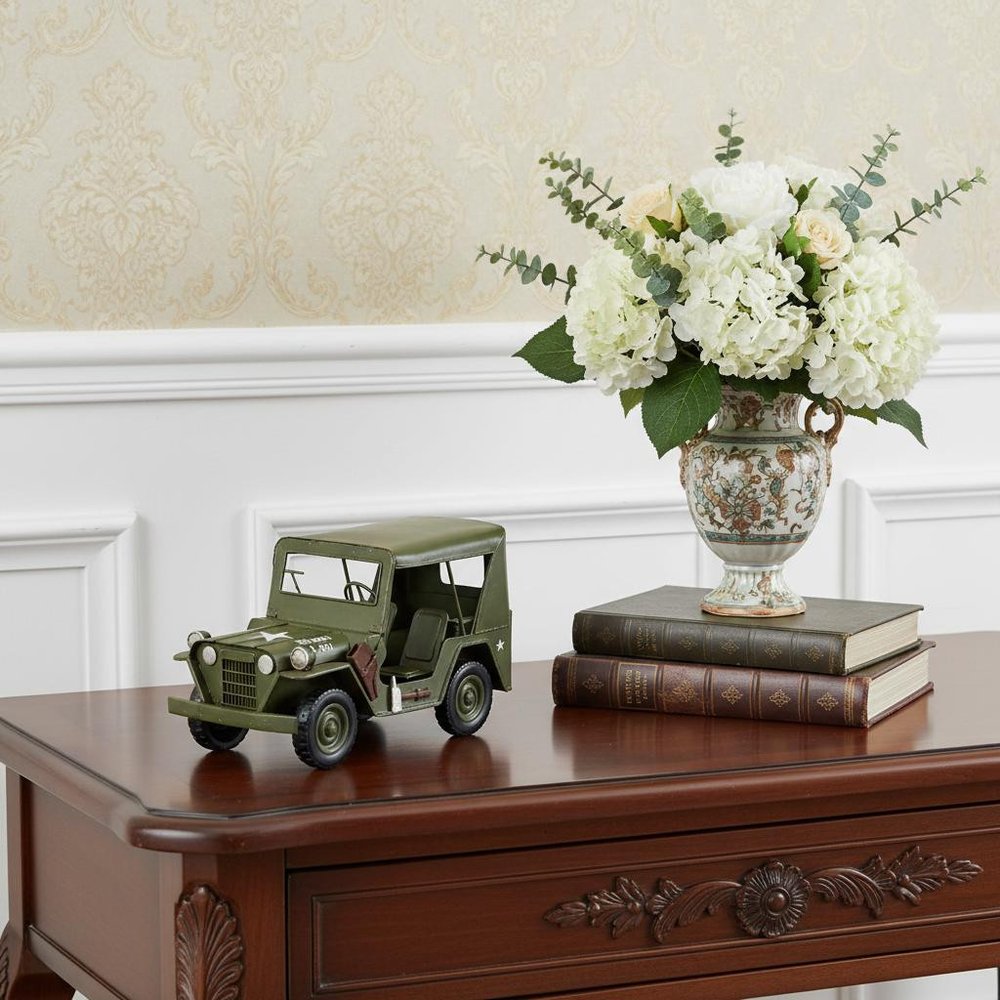 c1940 Willys Quad Overland Jeep Sculpture