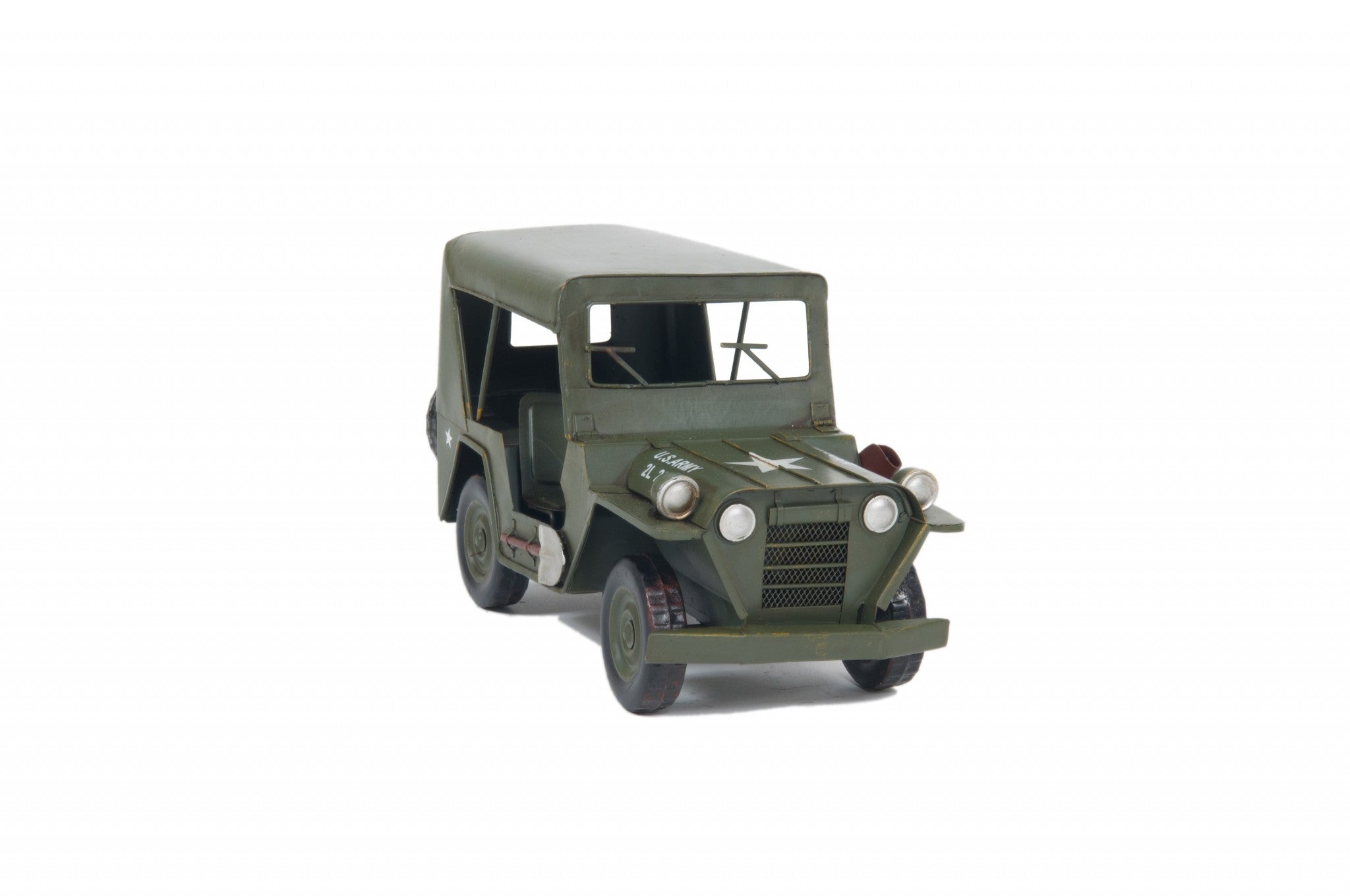 c1940 Willys Quad Overland Jeep Sculpture