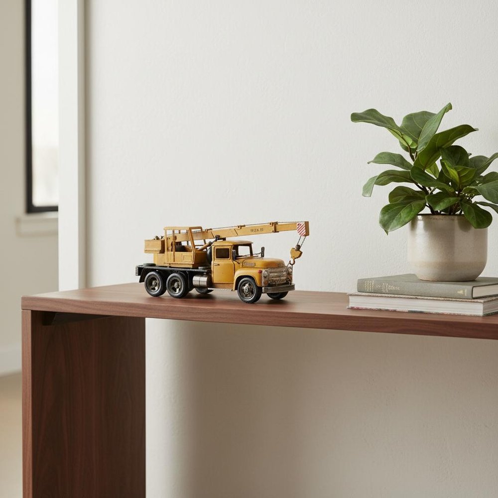 Crane Truck Sculpture