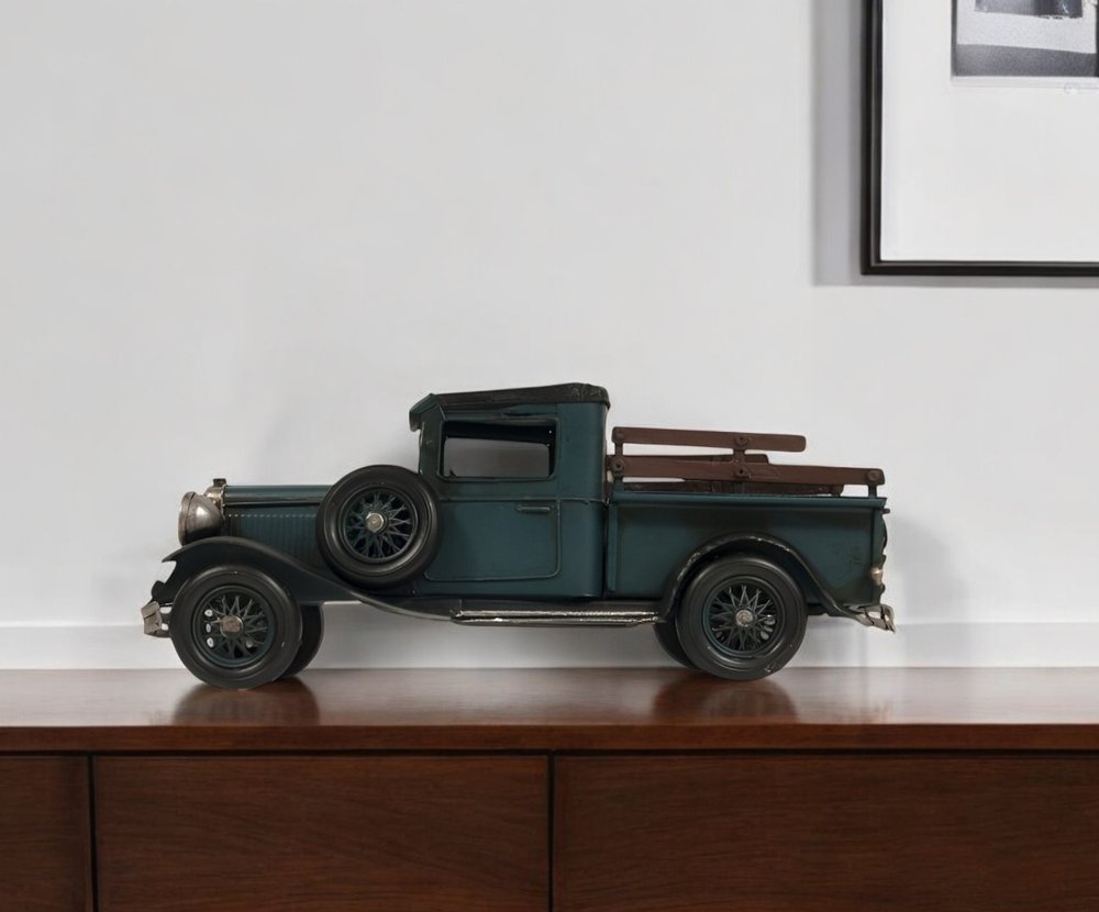 5" Metal c1928 Ford Model A Pickup Hand Painted Model Truck