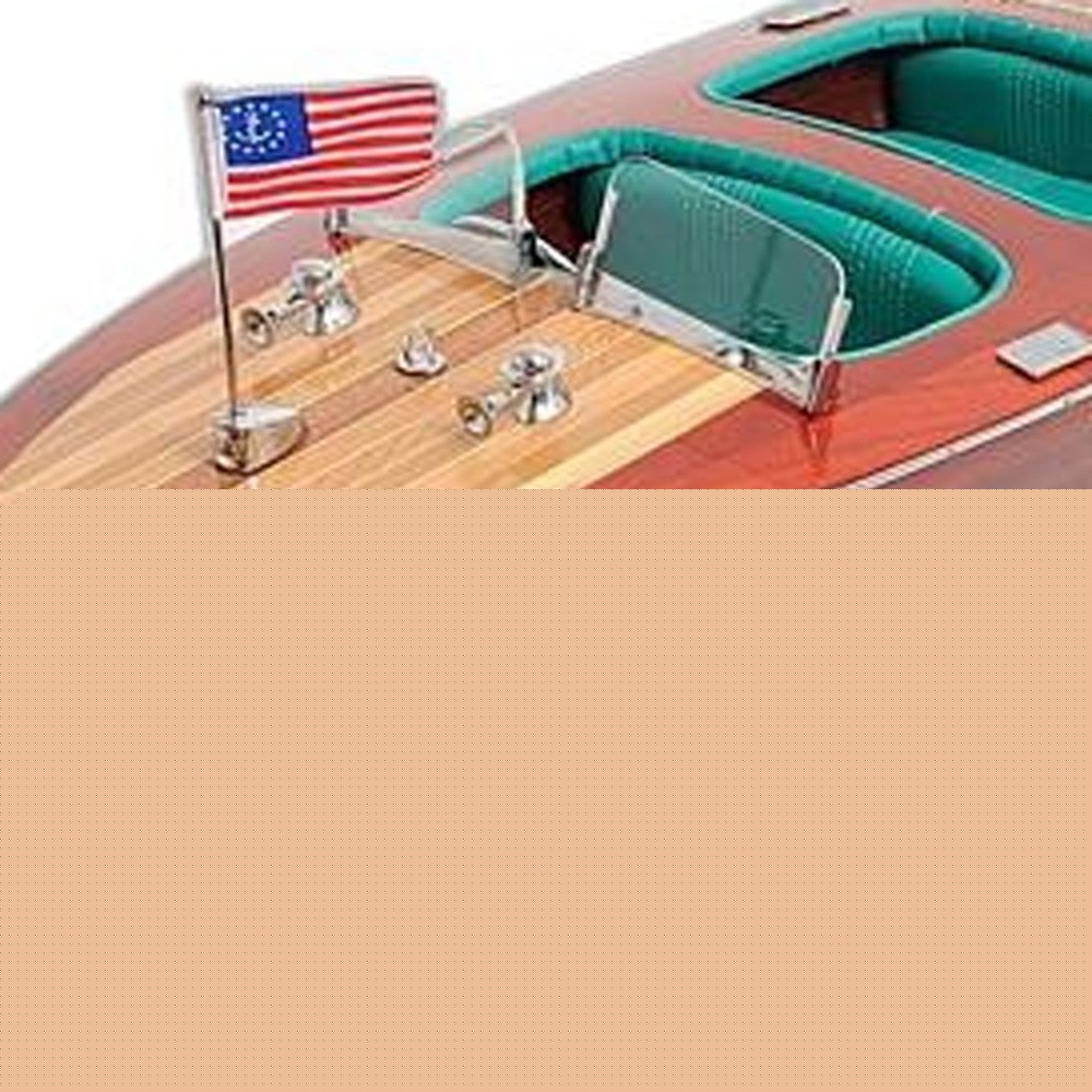 c1928 Chris Craft Triple Cockpit Large Painted Model