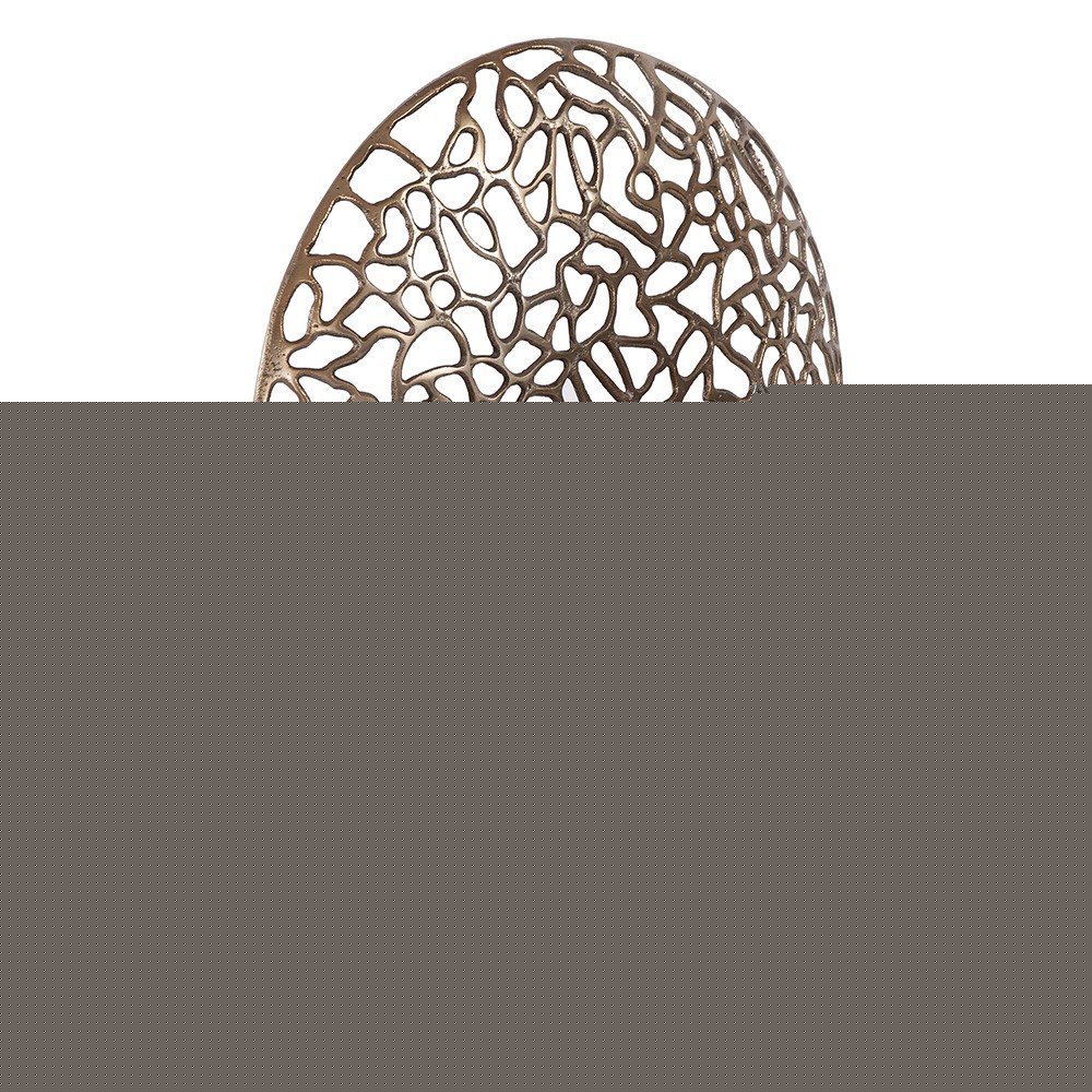 Bronze and Black Abstract Coral Sculpture