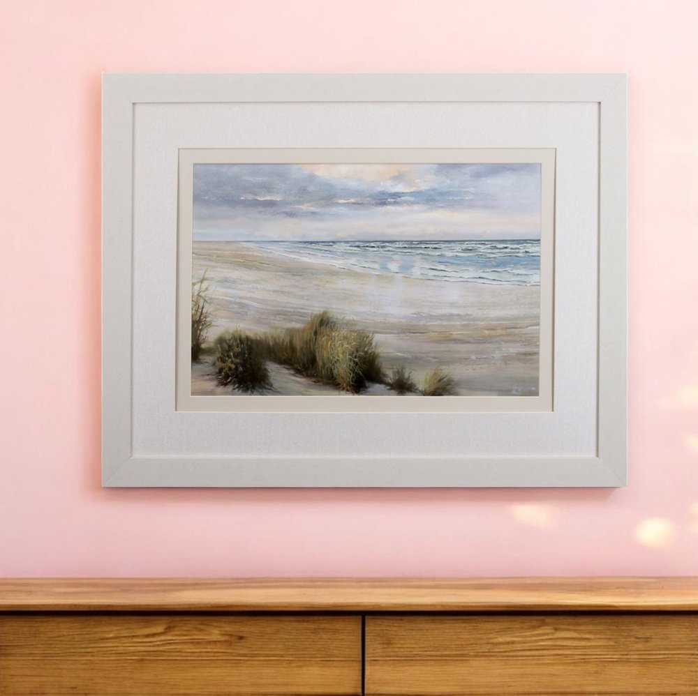 Peaceful Beach Landscape Wall Art