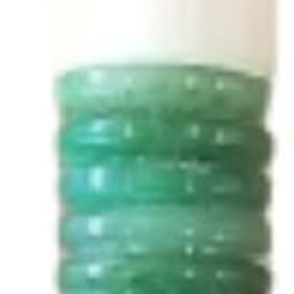 2" X 12" Green Marble Hanging Dimensional Sculpture