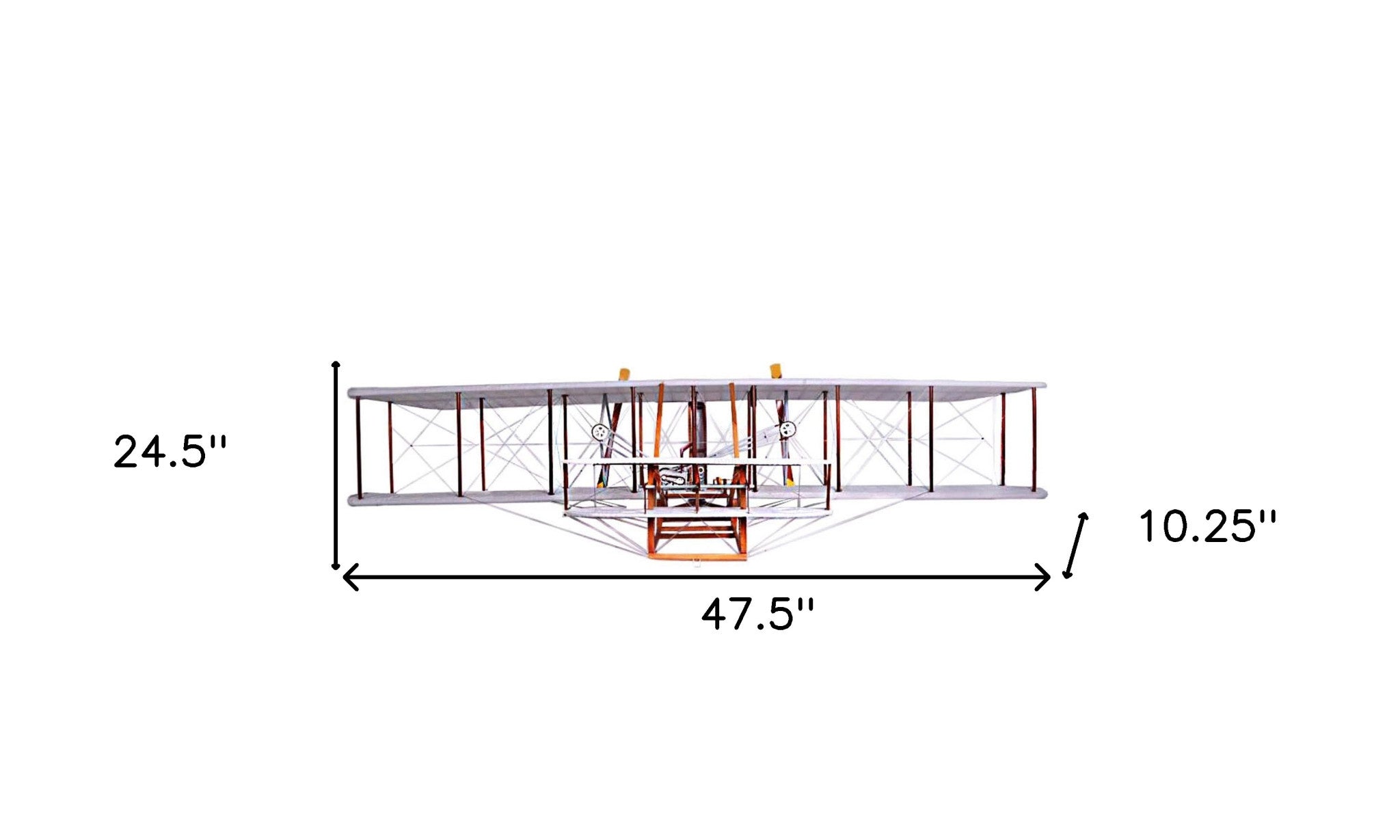 c1903 Wright Brothers Flyer Model Sculpture