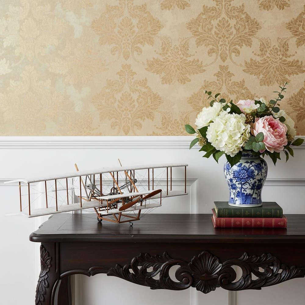 c1903 Wright Brothers Flyer Model Sculpture