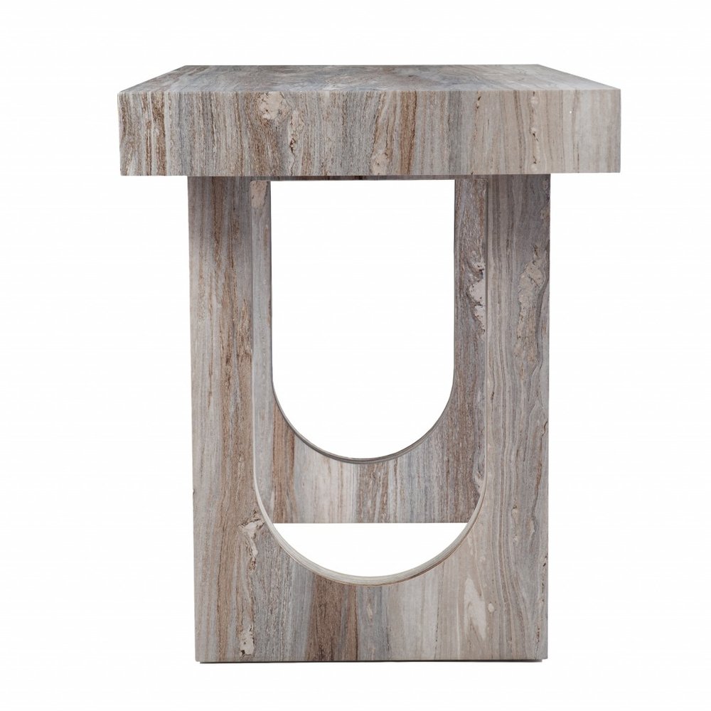 45" Brown Writing Desk