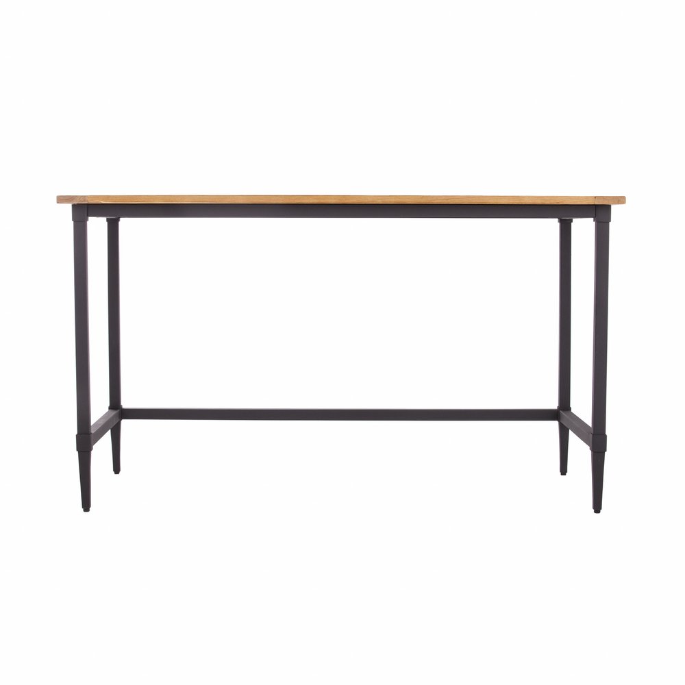 53" Natural and Black Wood
