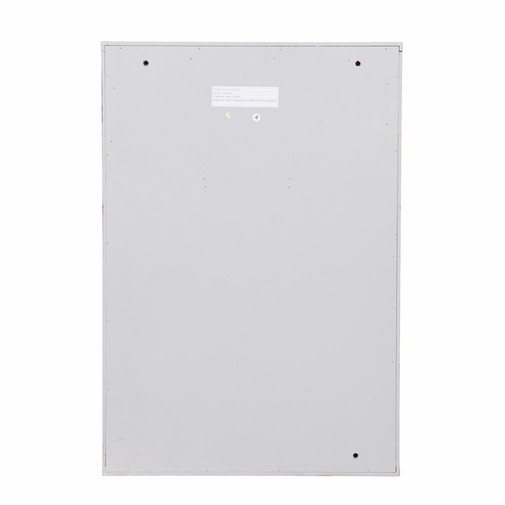 36" Gray Wood Wall Mounted Parsons