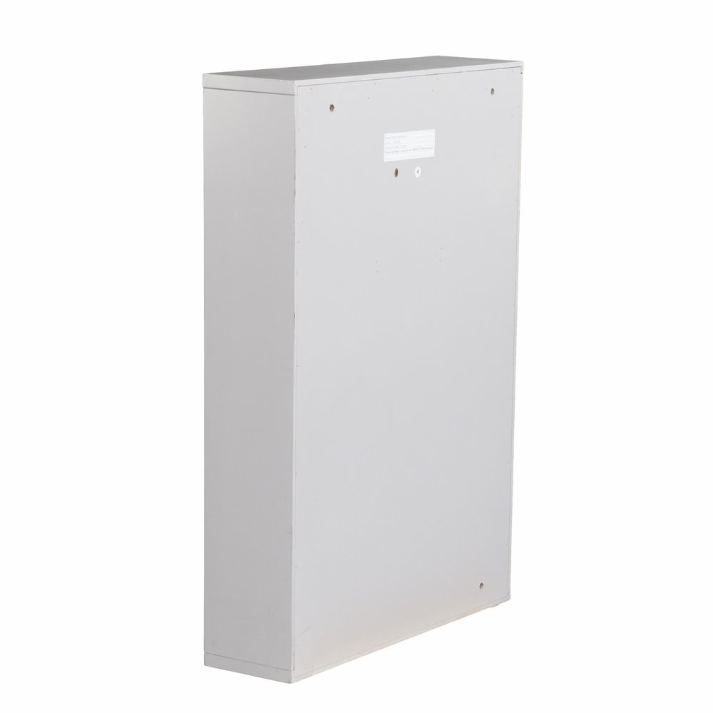 36" Gray Wood Wall Mounted Parsons
