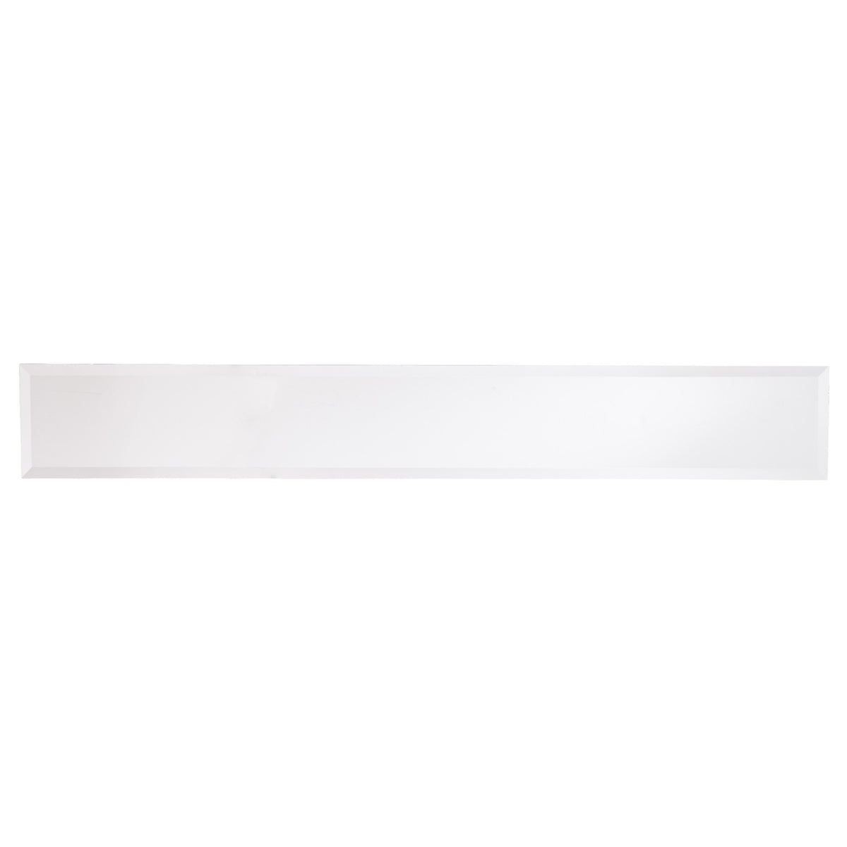 56" Silver and Gold Mirrored Glass Console Table