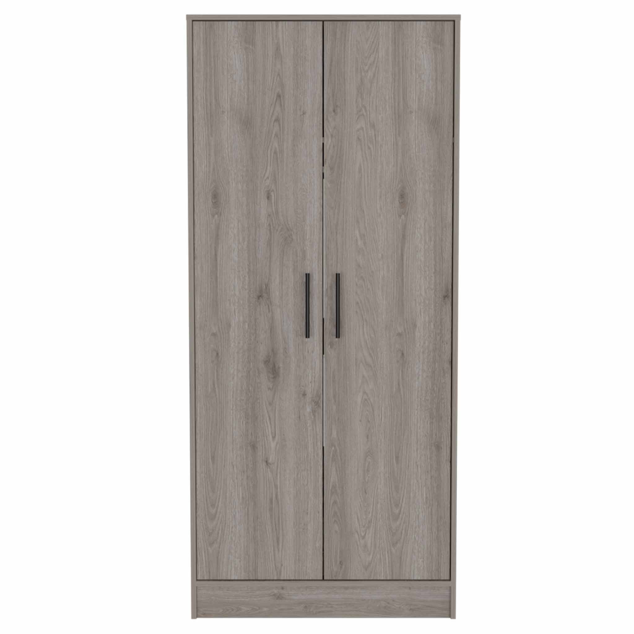 71" Light Gray Wood Single Drawer Combo Dresser