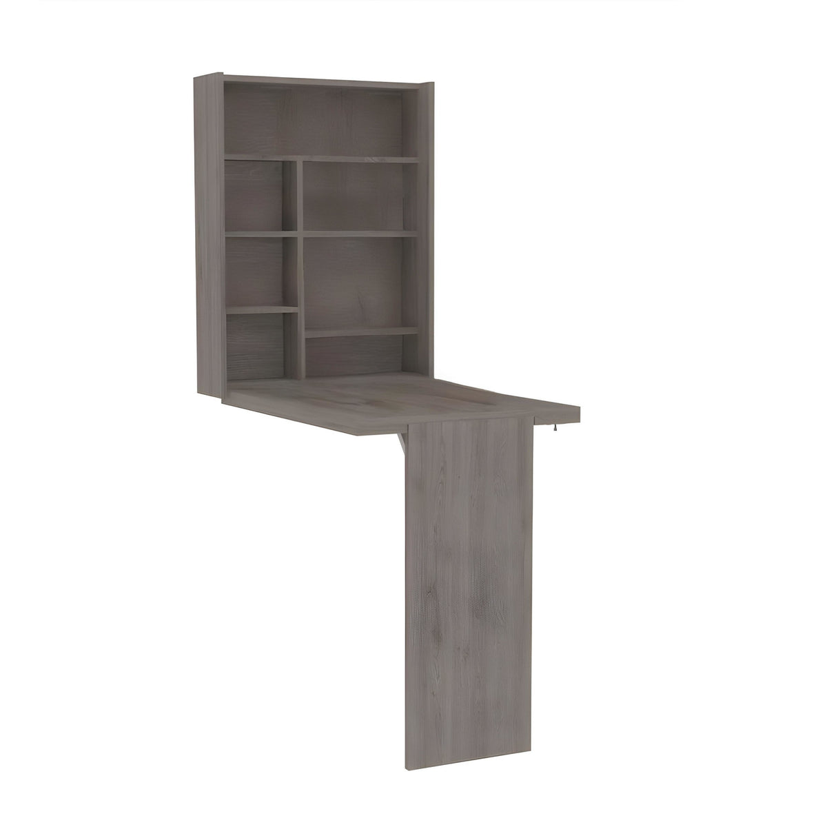 24" Light Gray Floating Desk